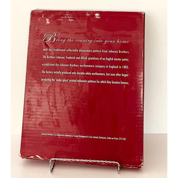 Johnson Bros. Serving Platter England 1883 - Picture 4 of 7